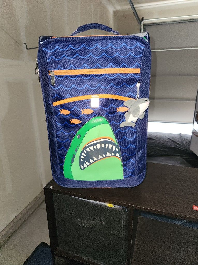 Kids Shark Suitcase