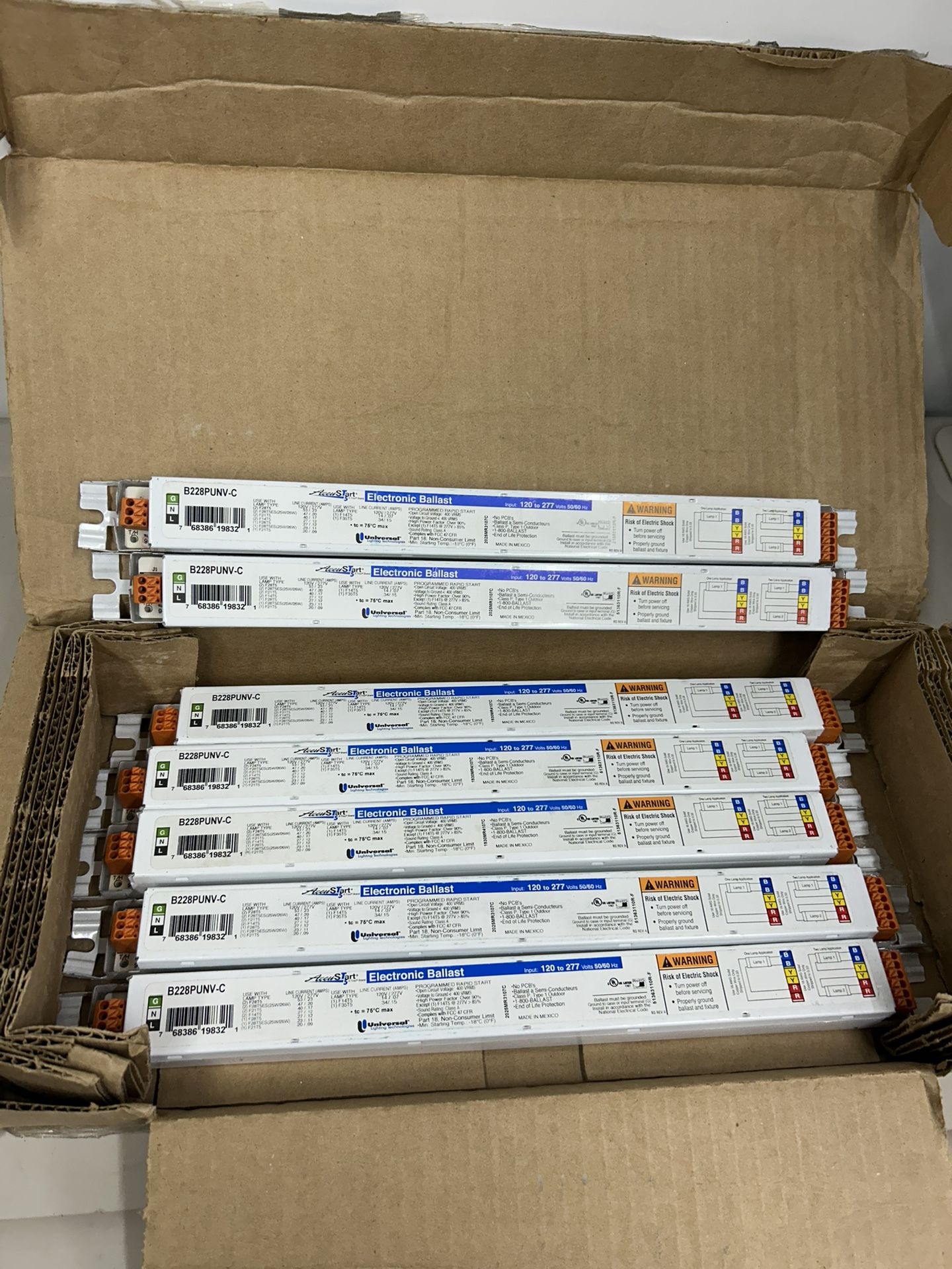 AccuStart Ballast Fluorescent Electronic, T5, 14-35W