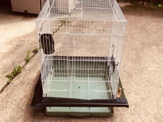 2 bird cages