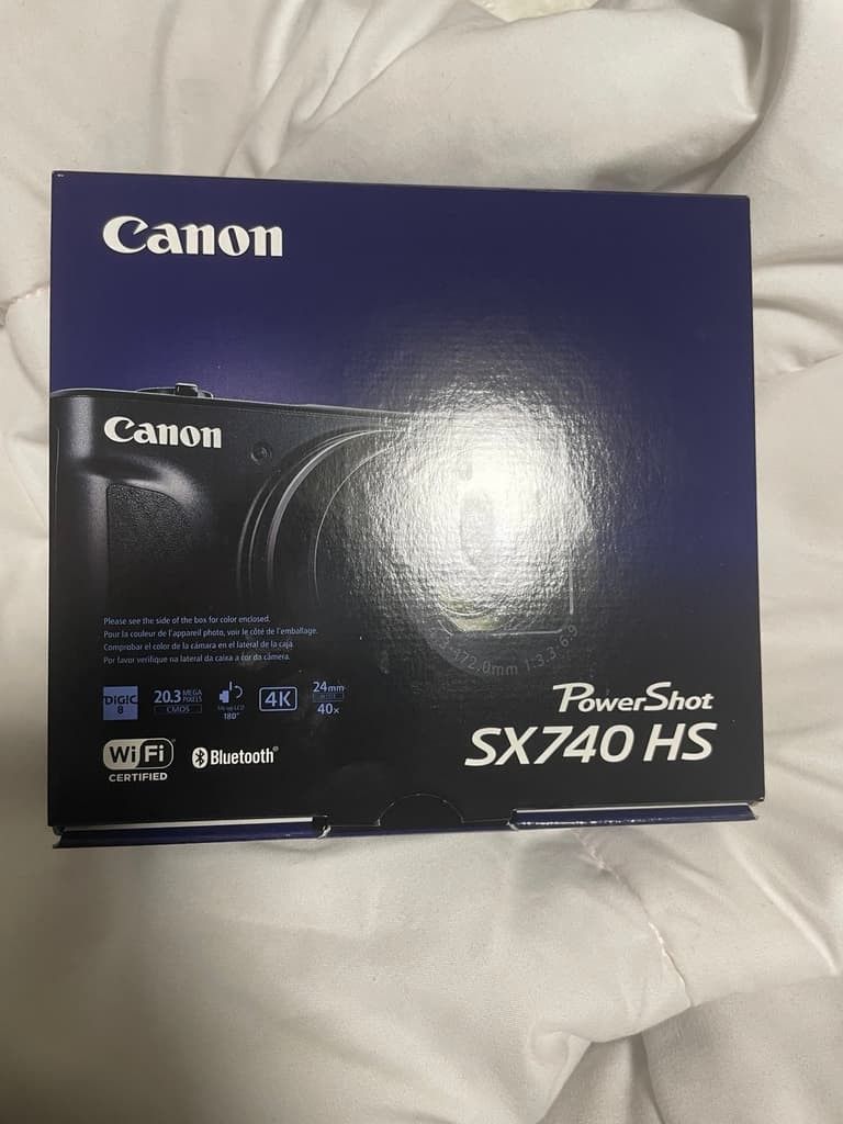 Canon PowerShot SX740 HS Digital Camera