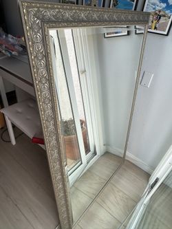 Large Framed Mirror.
