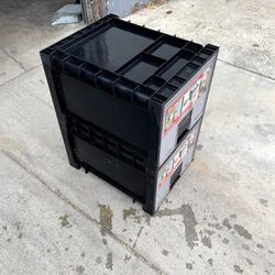 STOREX Stackable Filing and Storage Cabinet for Home or Office