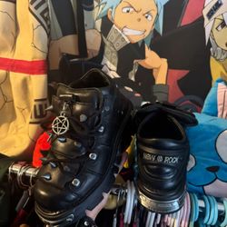 New Rocks Grunge Emo Y2K Shoes 