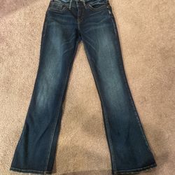 Silver Jeans Women Suki Bootcut Waist 26 Length 31