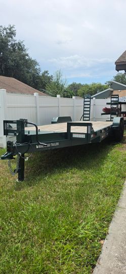 2026- 22ft heavy duty equipment trailer
