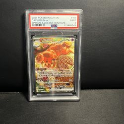 Dachsbun ex 169/142 Sv07: Stellar Crown Holo PSA 9 Scarlet And Violet 