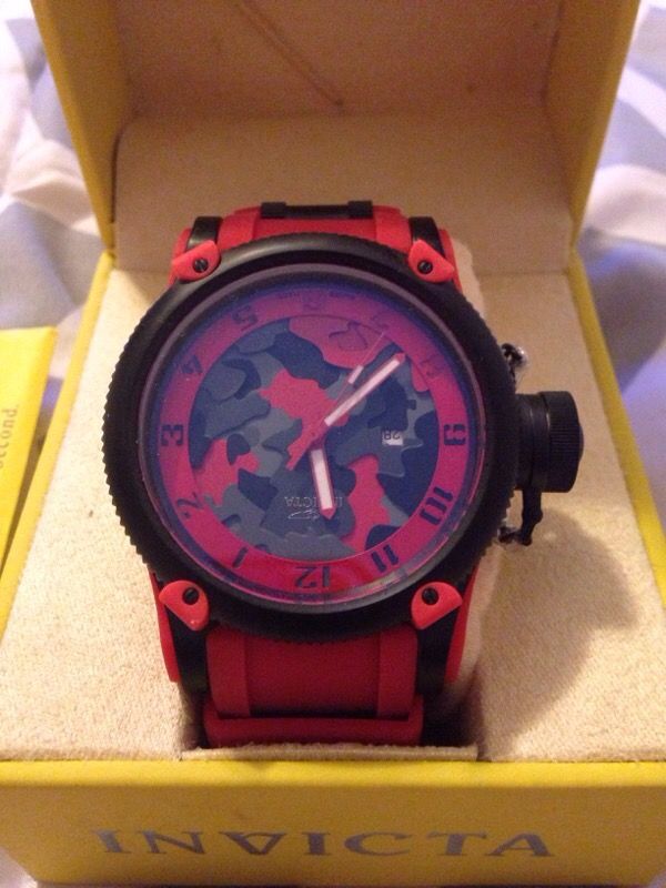 Invicta watch men 11334 swiss made Russian Diver Camouflage