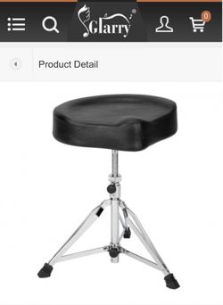Glarry Drum Throne Stool