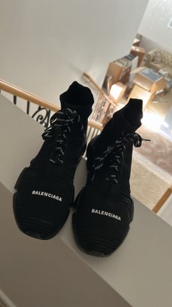 BALENCIAGA 2.0 LACE-UP RECYCLED KNIT SNEAKER