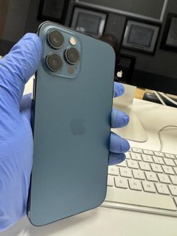  iPhone 12 Pro Max 128GB  pacific Blue battery 100%
