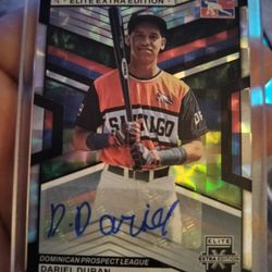 Baseball Card Auto 1/1