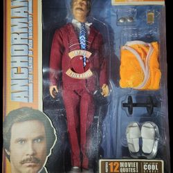 RON BURGUNDY 13" TALKING FIGURE