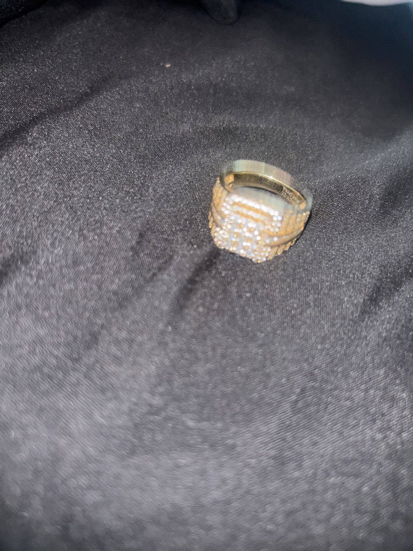 Diamond Ring 14k Plated