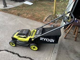Lawnmower, Ryobi electric