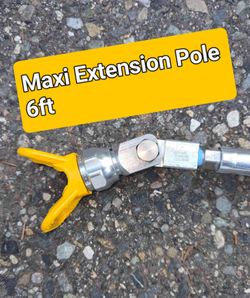 Graco 248245 Airless Paint Sprayer ASM Maxi Extension Pole 6ft + inline swivel No Low Ball Offers/ Trades Meet up in📍Burien