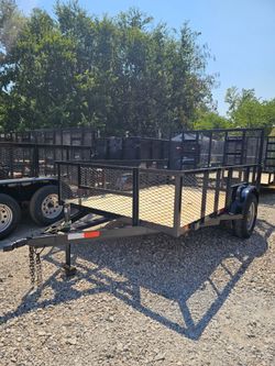 Trailer 76×10 Landscape 2ft Sidewalls With Ramp Gate 2026 Traila