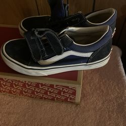 Vans used once kids size 3