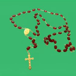 Vintage Rosary Saint Therese Of Lisieux Christian