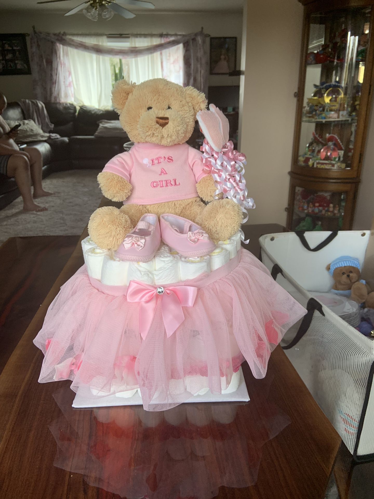 75 Huggies diapers Diaper Cake