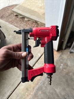 Arrow PT50 Oil-Free Pneumatic Staple Gun, Professional Heavy-Duty Stapler