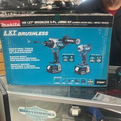 Makita 18v LXT Brushless 2- Pc Combo Kit