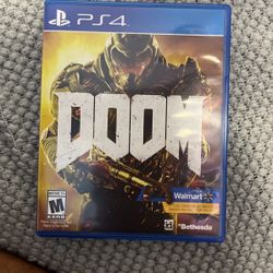 Doom PS4 Game