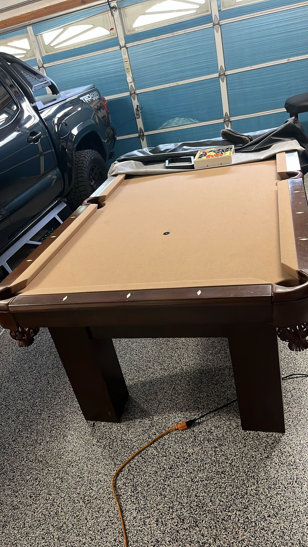 Pool Table and Bar Set