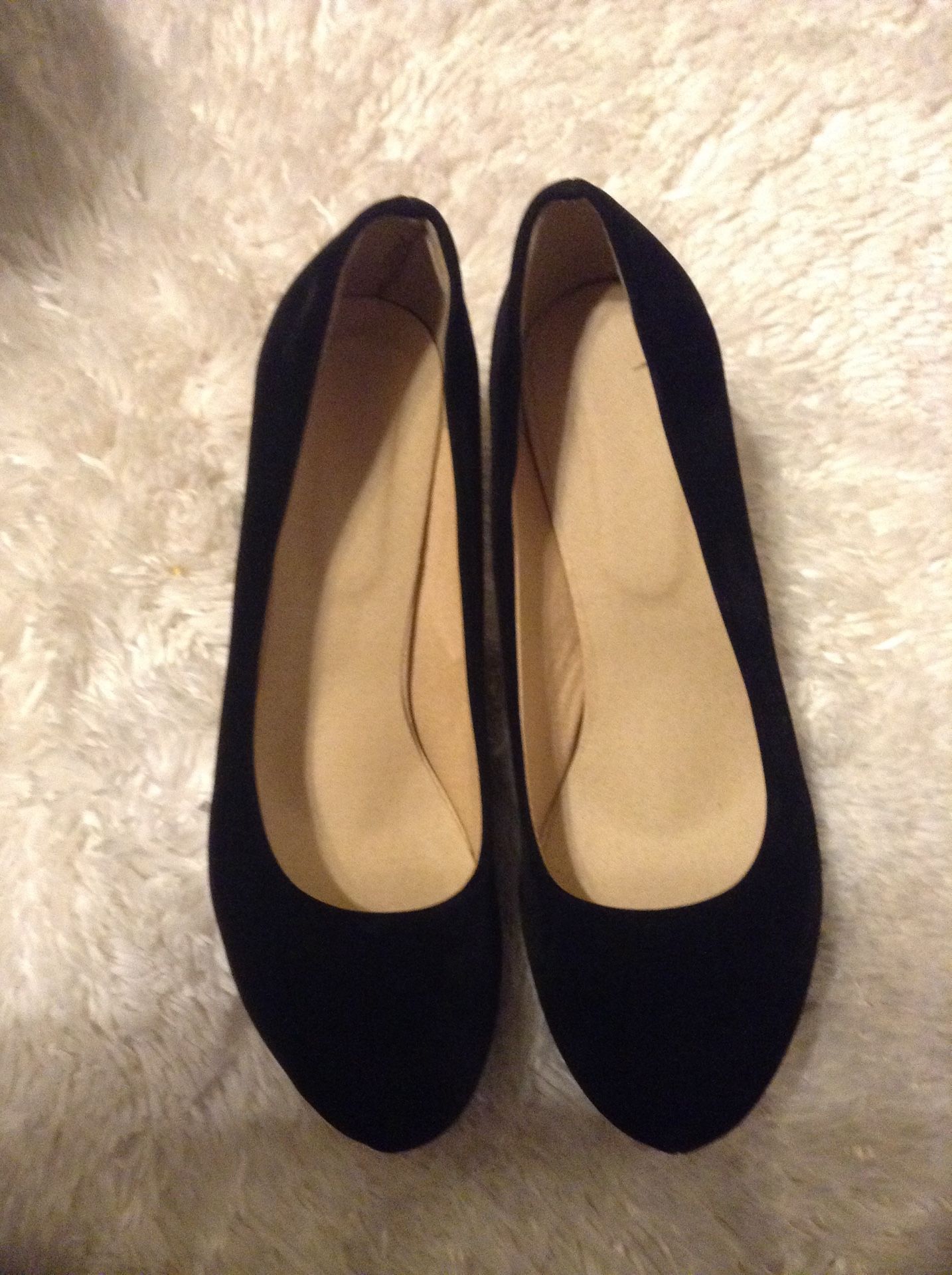 New suede shoes