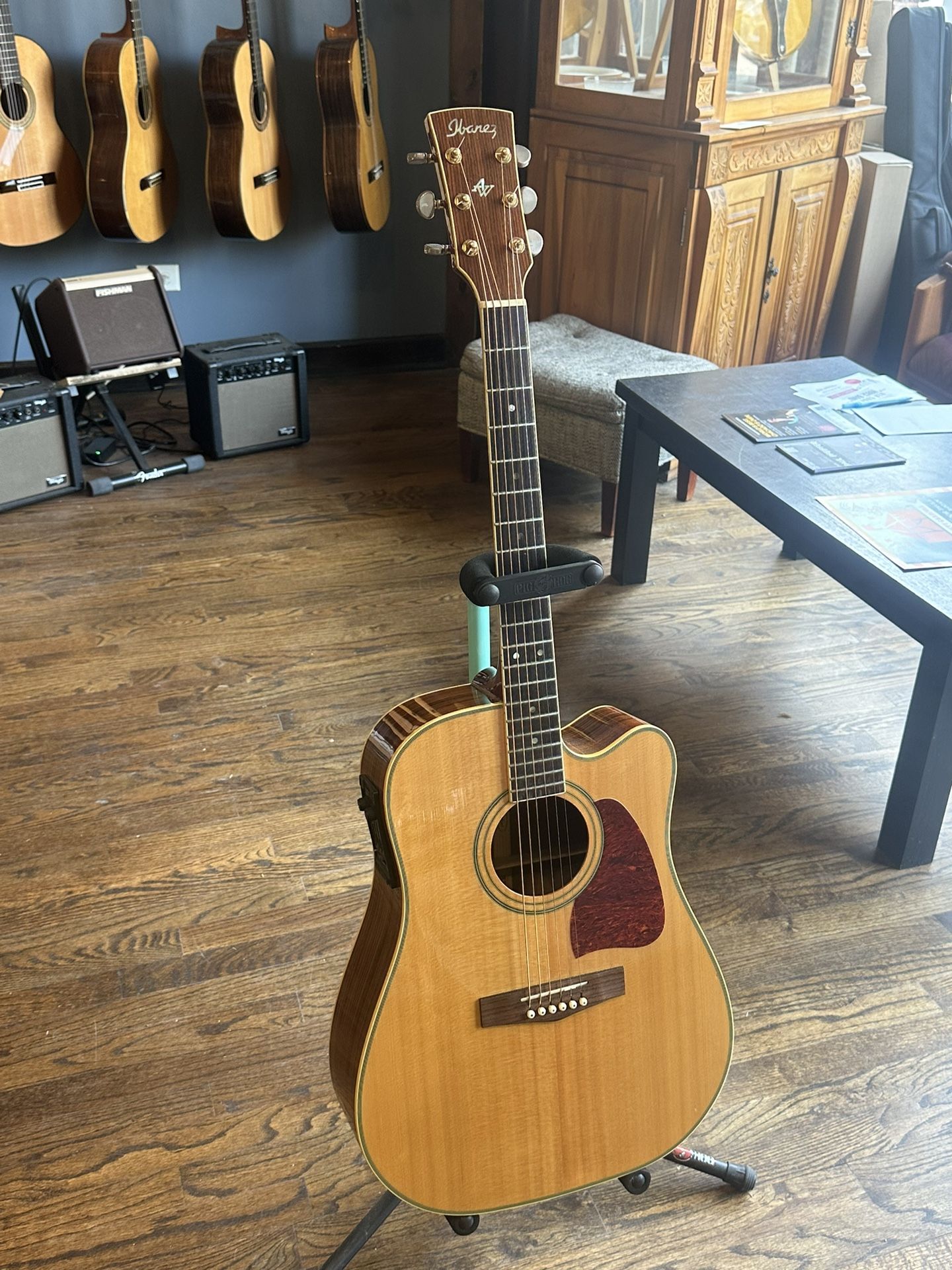 Ibanez AW 300 acoustic guitar
