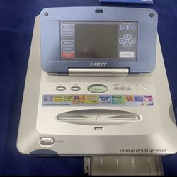 Sony DPP-SV77 Digital Photo Printer with Fold-up Monitor (TESTED)