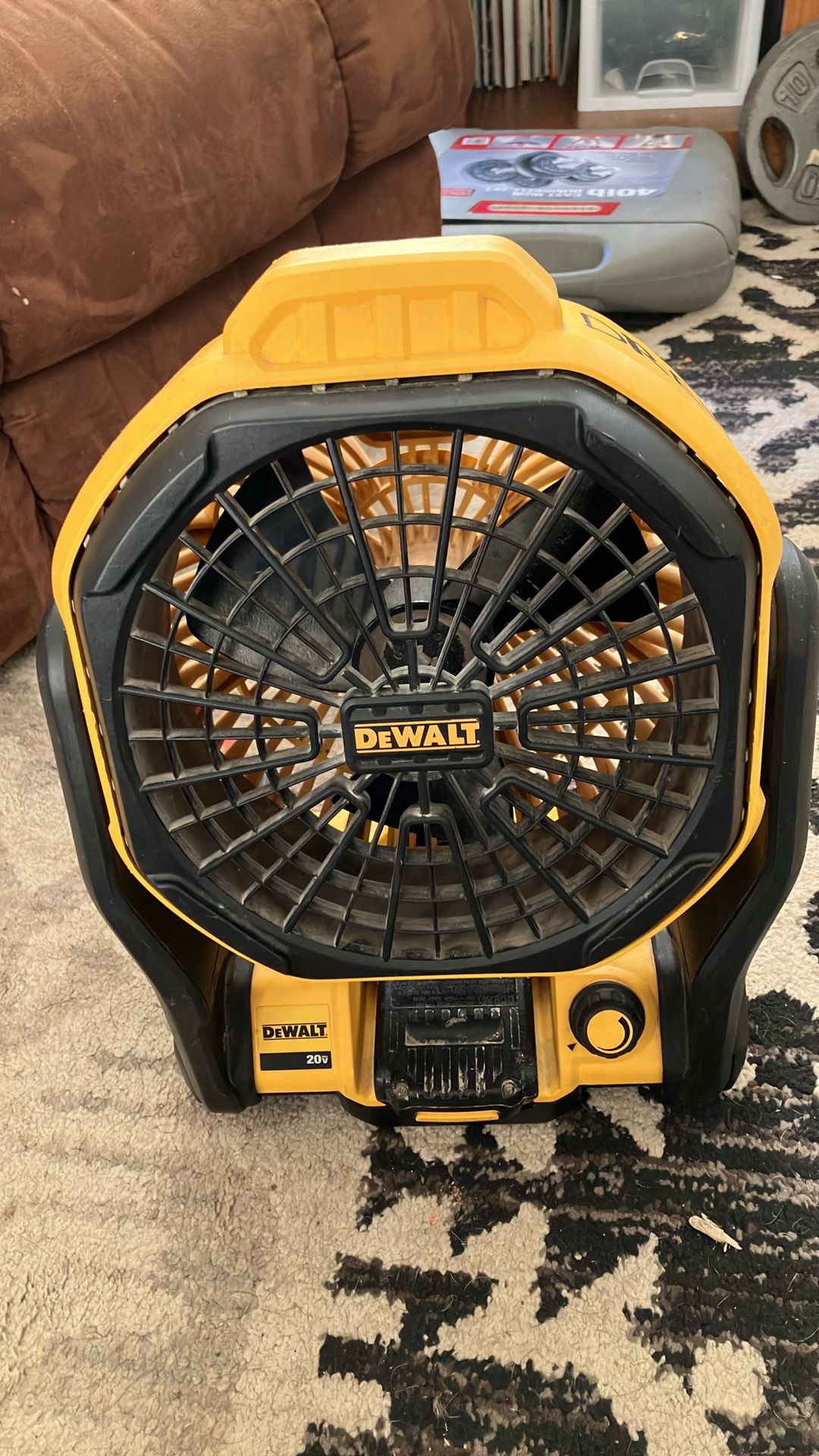 Dewalt 20v Fan With Battery 