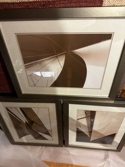 Wall Pictures- set of 3 (18x22 each)
