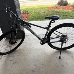 Ozark Trail 29" M.2 Ridge Mountain Bike, Large Frame, Fits Riders 5'9" - 6'2"+, Gray, Adult, Unisex