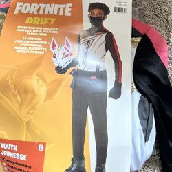 Fortnite Drift Kids Halloween Costume With Mask