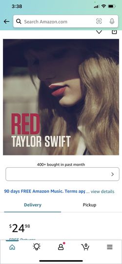 Red Canvas Poster Taylor Swift
