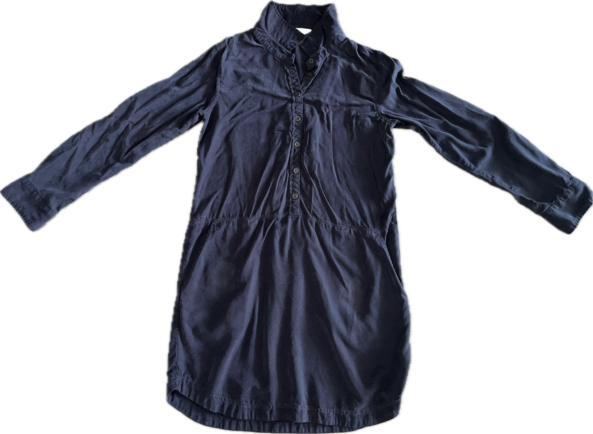 Ten Sixty Sherman Blue Dress Size Small POCKETS