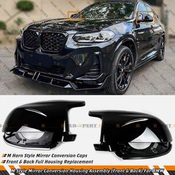 For BMW G05 X5 G06 X6 X4 X3 X7 M Style Mirror Cover Conversion Housing Assembly