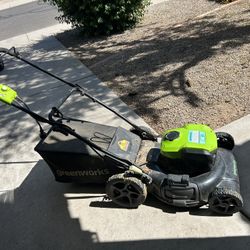Green Works Electric Lawn Mower