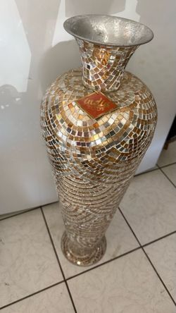 Vase grande multicolor muy elegante
