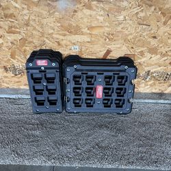 Milwaukee pack out shelves and plates