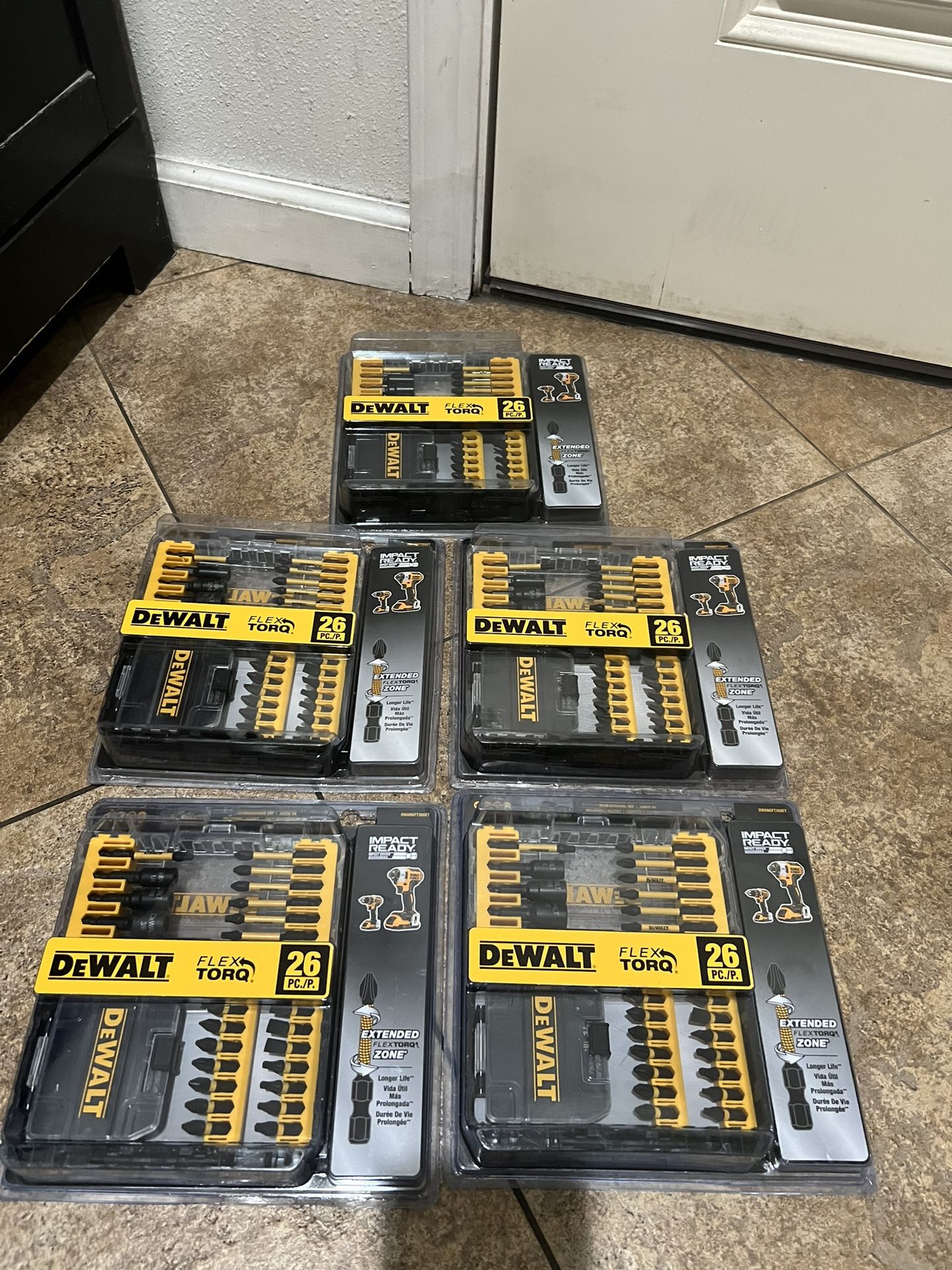 Dewalt Bit Set..$60 For All 5