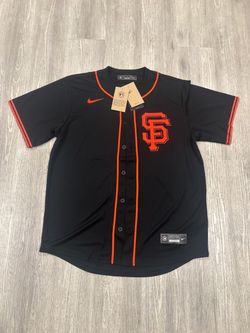 Nike San Francisco Giants Alternate Black Jersey size Medium