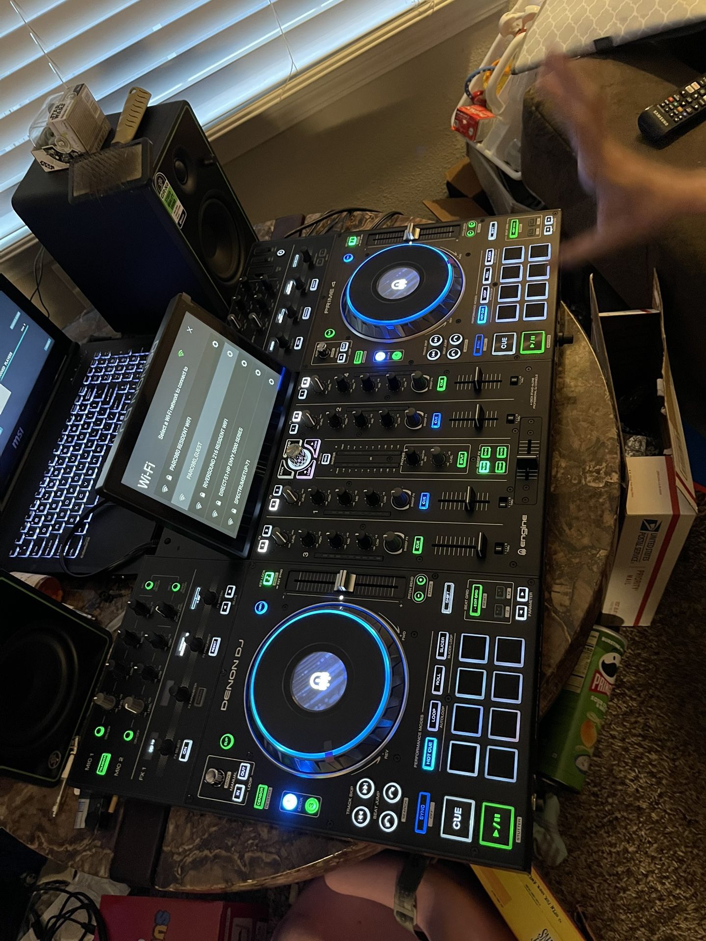 Denon Prime 4 With Flight Case