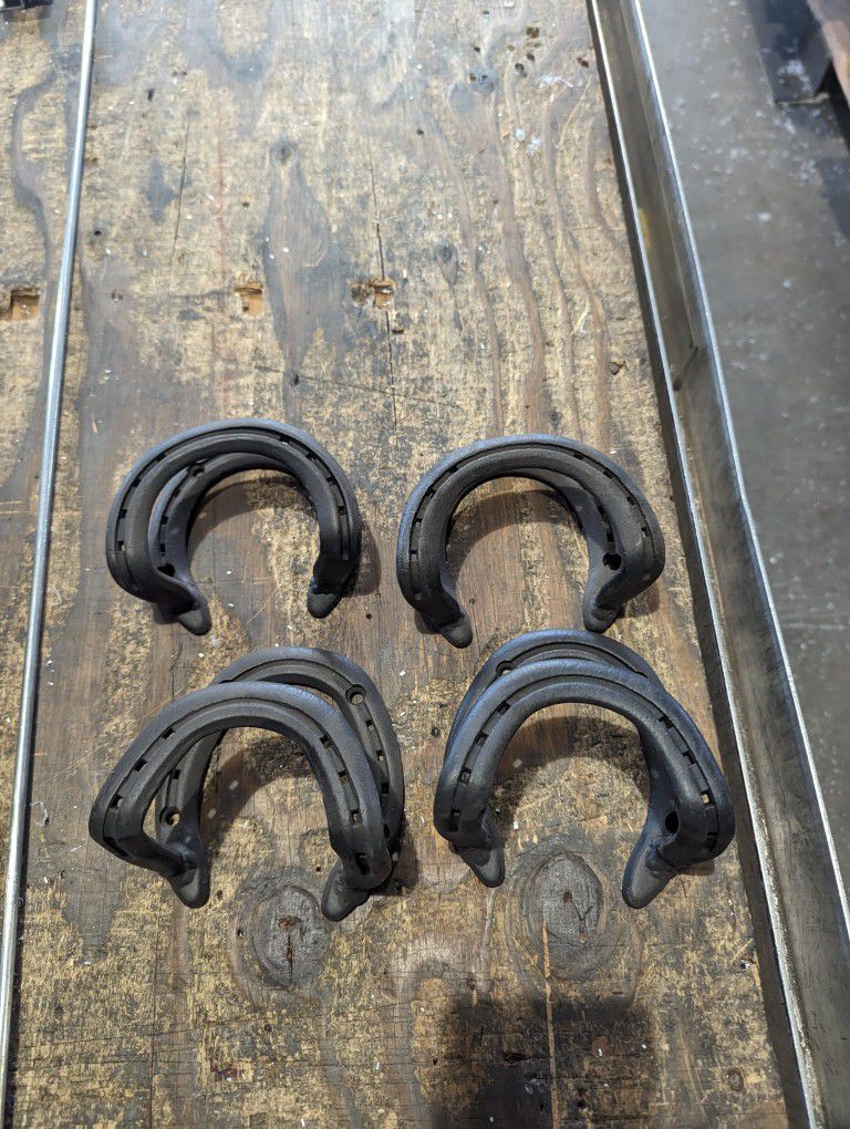 Horse Shoe Tack Holders + Extra Shoes 