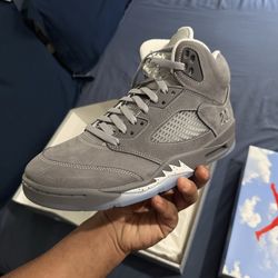 Jordan 5 Wolf Grey (2026) Sz 10.5’