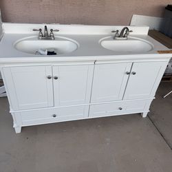 60” inch bathroom vanity