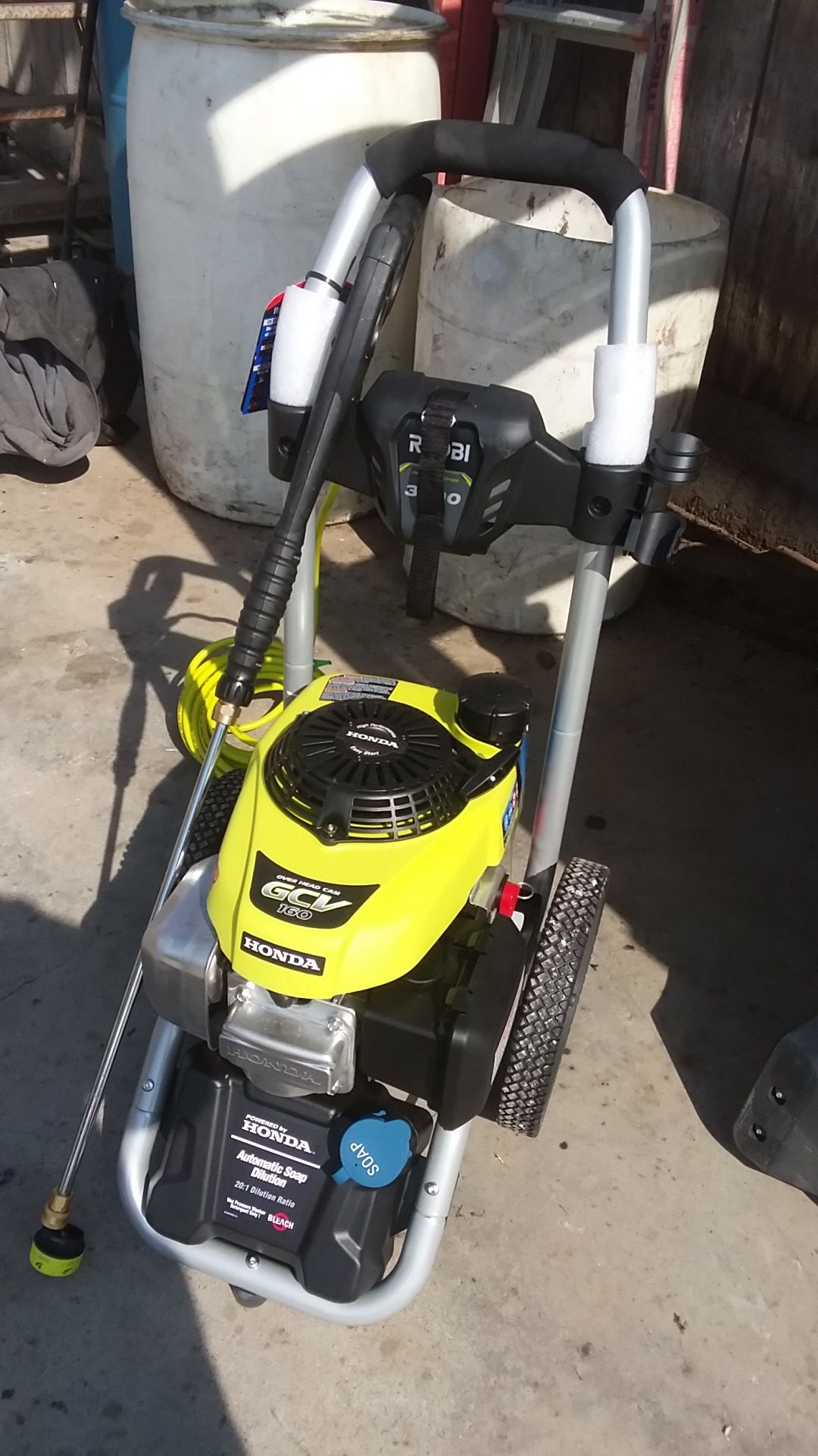 Ryobi gas pressure washer 3000 brand new