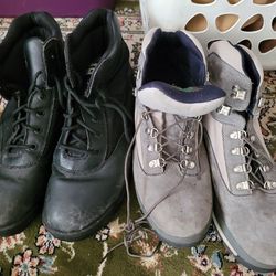 Men's Size 13 Shoes, Sandals, High Tips, Hiking Boots.