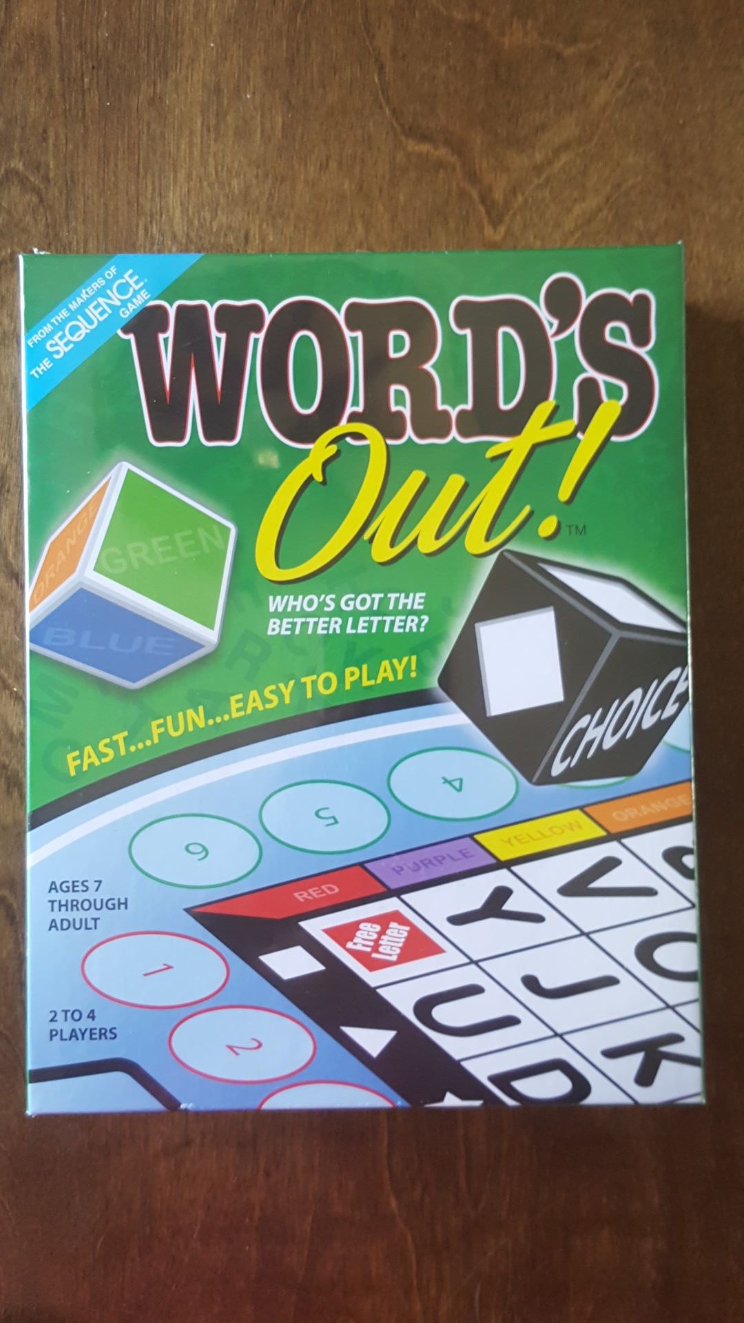 Brand new, UNOPENED game, Word's Out