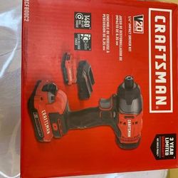 CRAFTSMAN V20 20-volt Max 1/4-in Variable Speed Brushless Cordless 